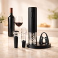 Abridor de Vino Eléctrico 5 en 1™ – Elegancia y Comodidad