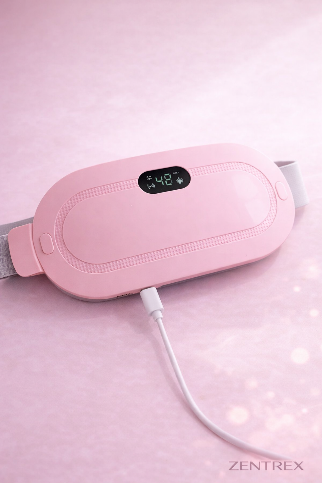 Cinturón Térmico Menstrual con Vibración - Alivio y Comodidad.