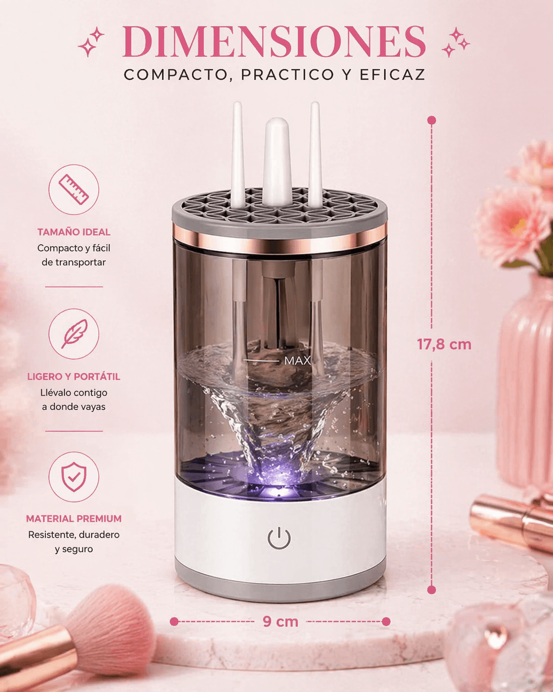 BrushClean Pro™ — Piel Limpia Sin Granitos En 30 Segundos