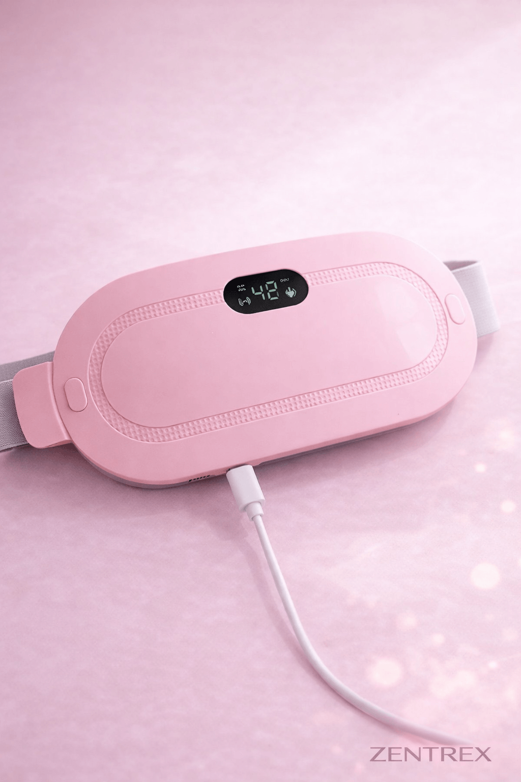 Cinturón Térmico Menstrual con Vibración - Alivio y Comodidad.